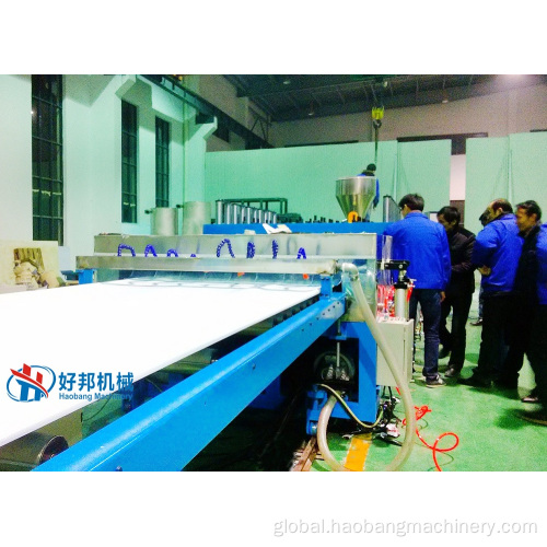 PVC Board Making Machine Wood plastic composite plate production line Manufactory